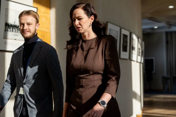 Ignas Dobrovolskas ir Inga Ruginienė / BNS nuotr.