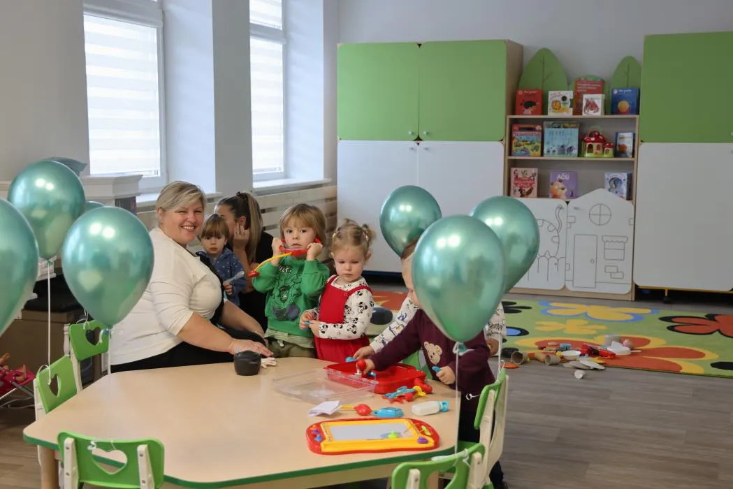 Atidarytos naujos Lapių lopšelio-darželio erdvės / KRS nuotr.