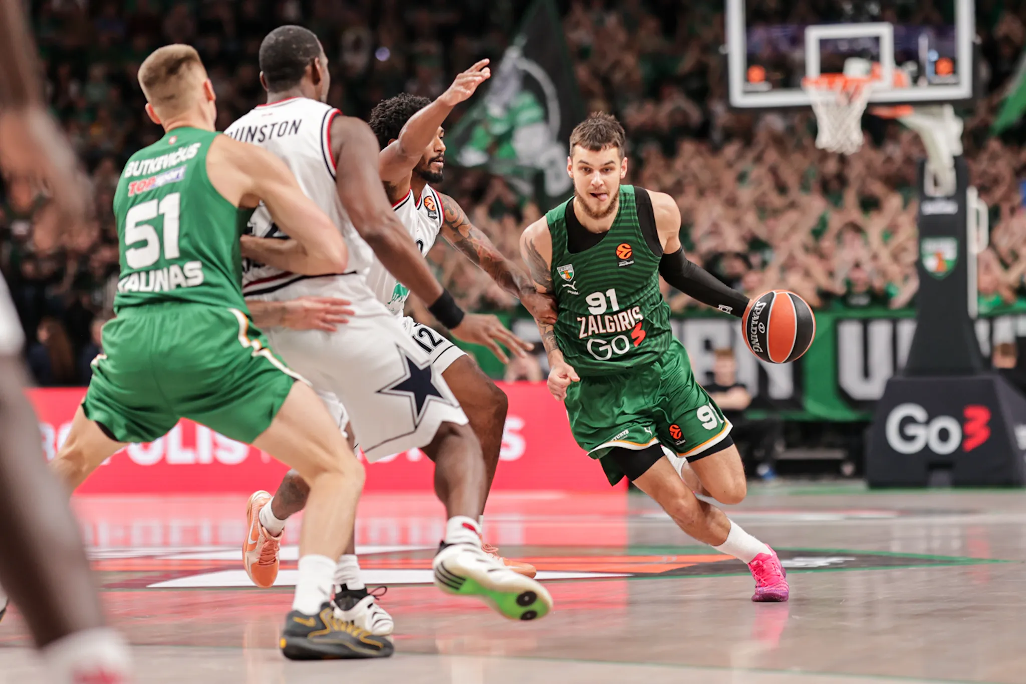 Deividas Sirvydis, Žalgiris - Emporio Armani / R. Tenio nuotr.