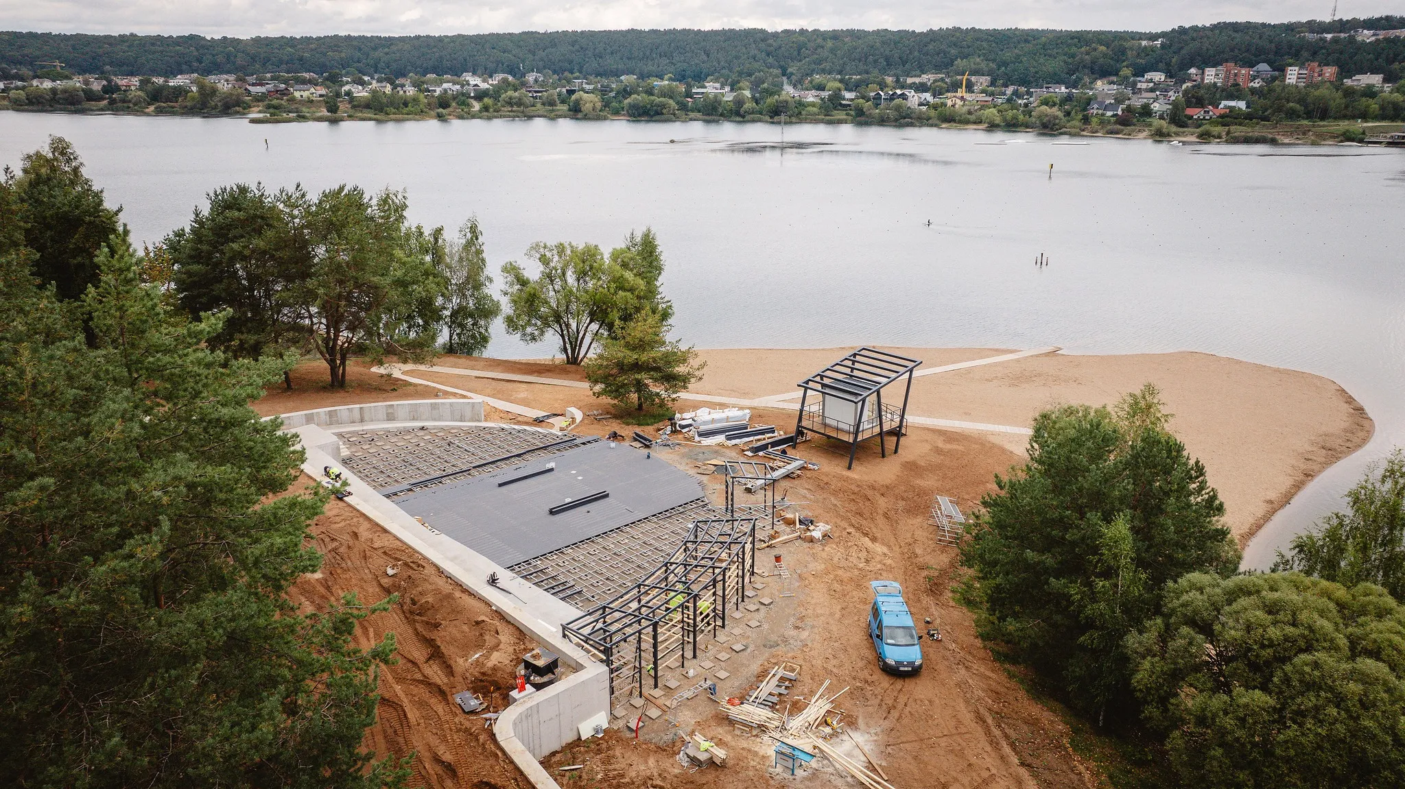 Lampėdžių paplūdimys / Kaunas.lt nuotr.