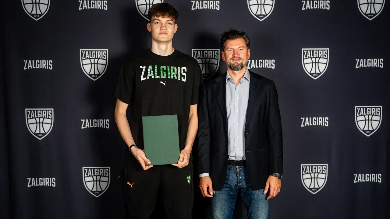 „Žalgirio“ jaunimo sistemą papildė Baltijos šalių talentai / Žalgiris.lt nuotr.