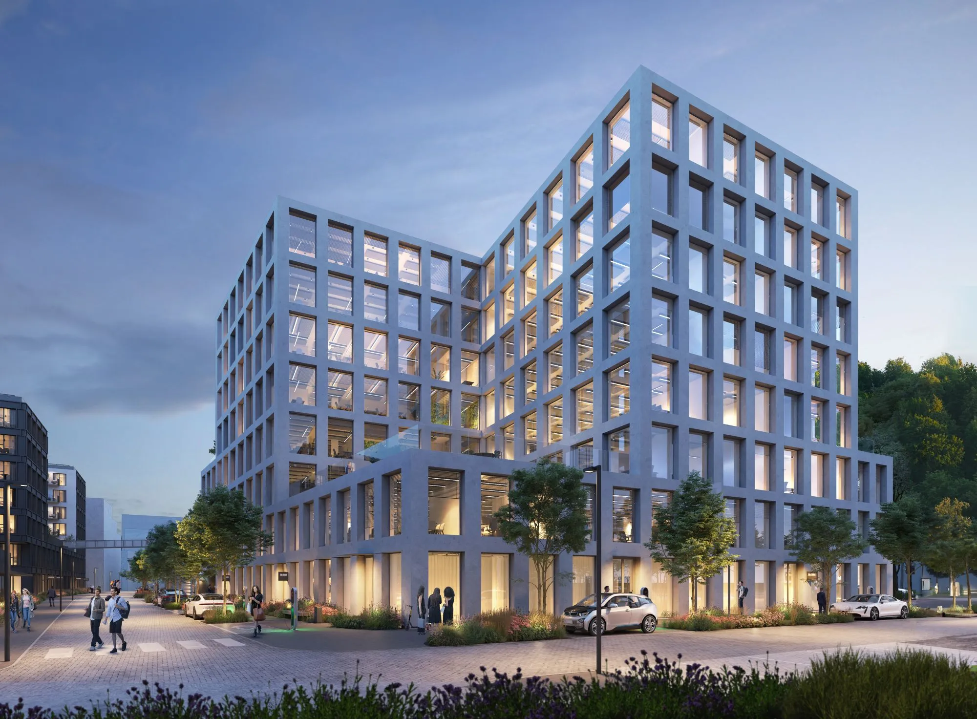 Verslo centras „Hermanas“/ SBA vizualizacija