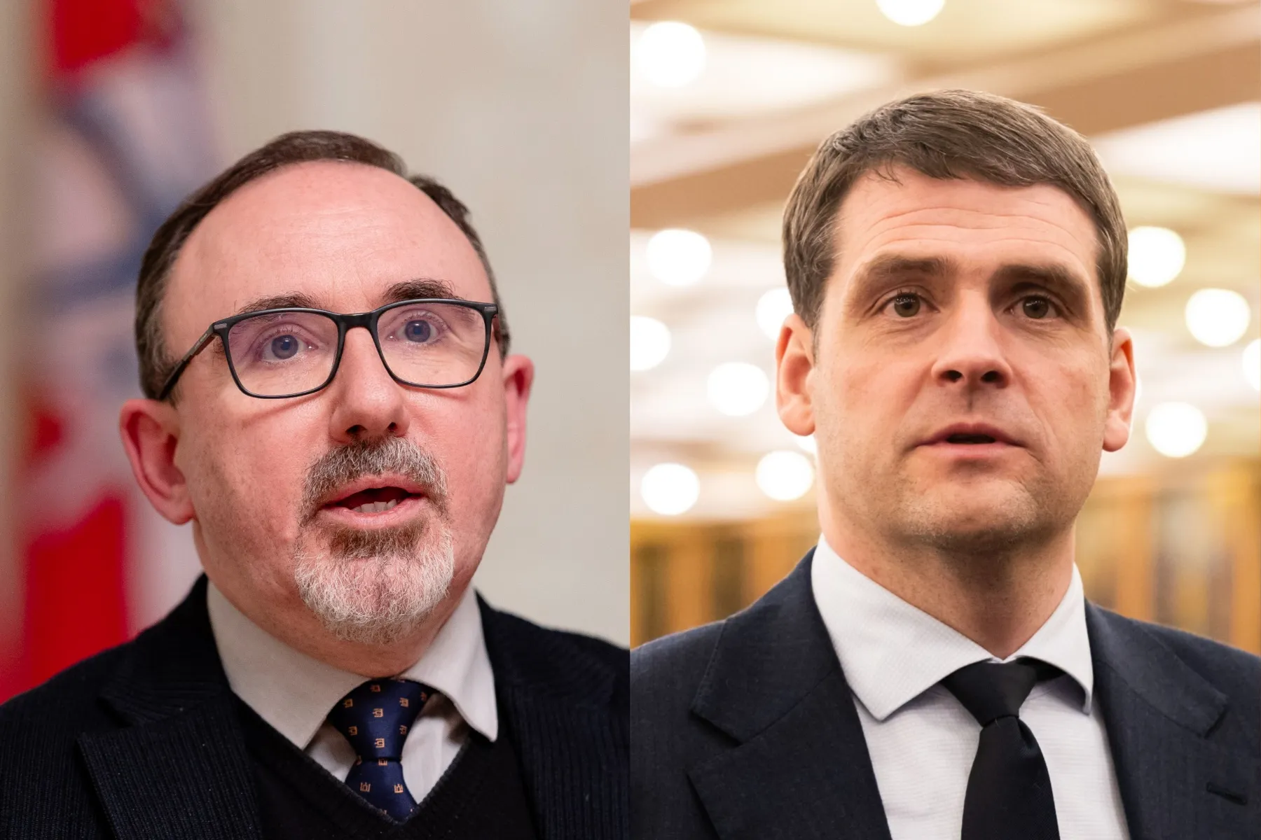 Arūnas Gelūnas ir Remigijus Žemaitaitis  / BNS nuotr.