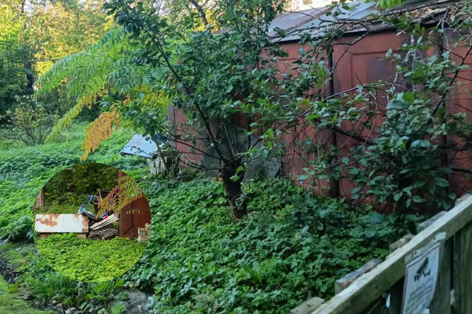 Apleistas sklypas Šančiuose / skaitytojo nuotr.