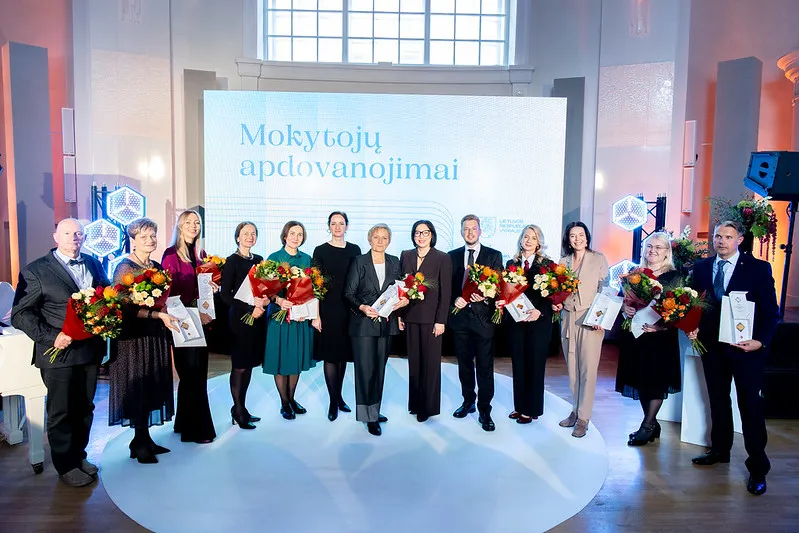 Metų mokytojo apdovanojimai 2025