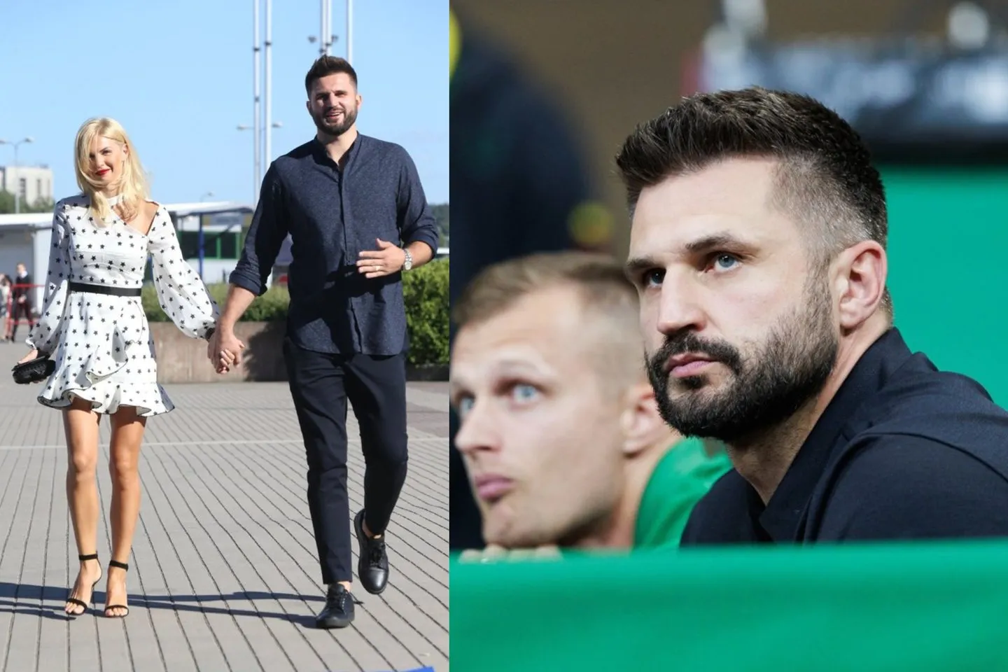 A. Kleizienė ir L. Kleiza / Lrytas nuotr.