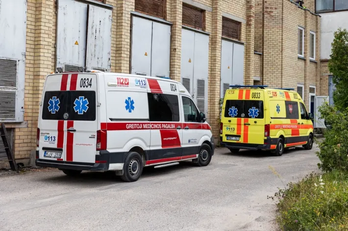 GMP / Greitoji medicinos pagalba / Asociatyvi / P.  Peleckio / BNS nuotr.