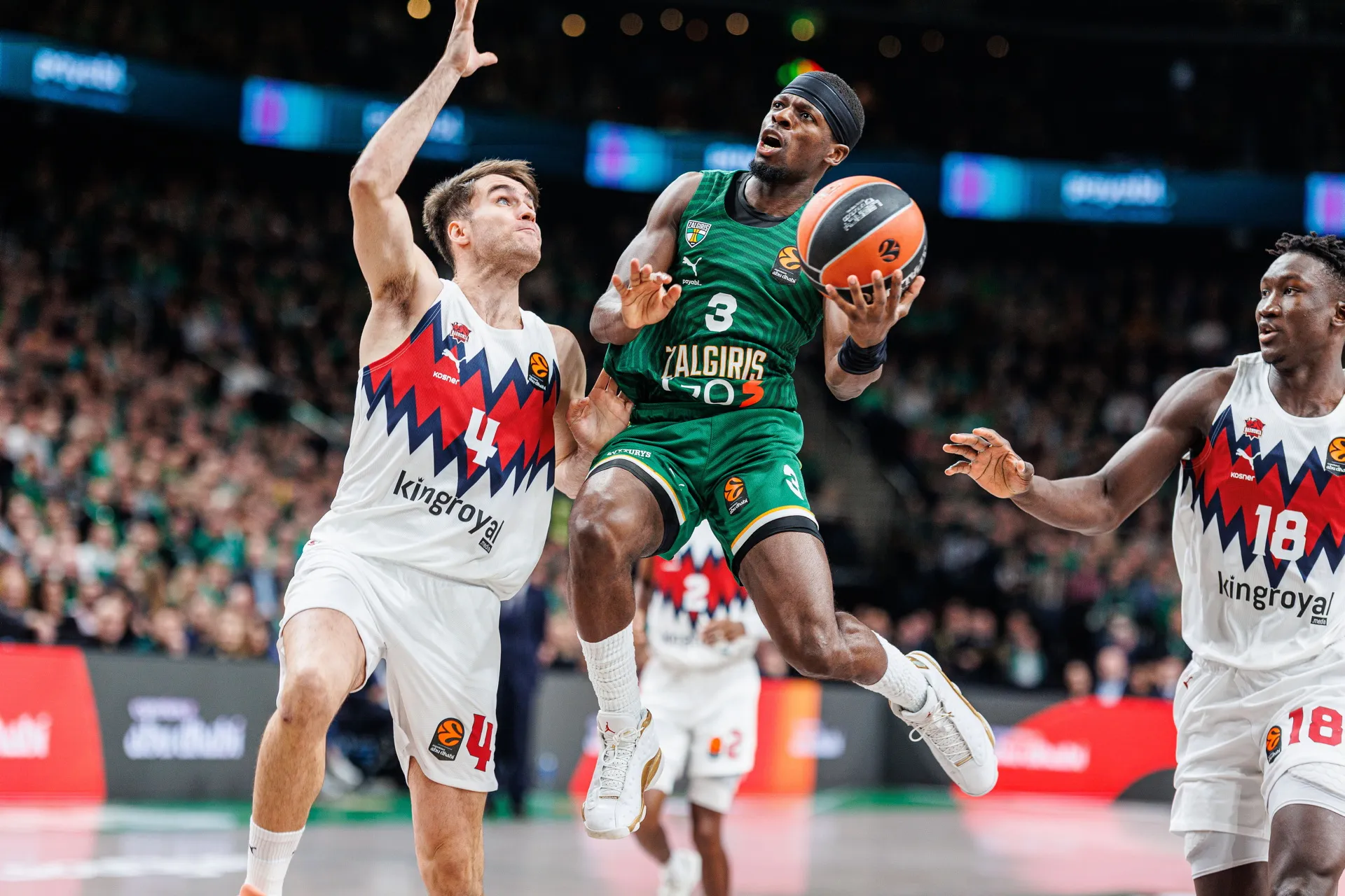 Kauno „Žalgiris“ – Vitorijos „Baskonia“ / E. Ovčarenko / BNS nuotr.