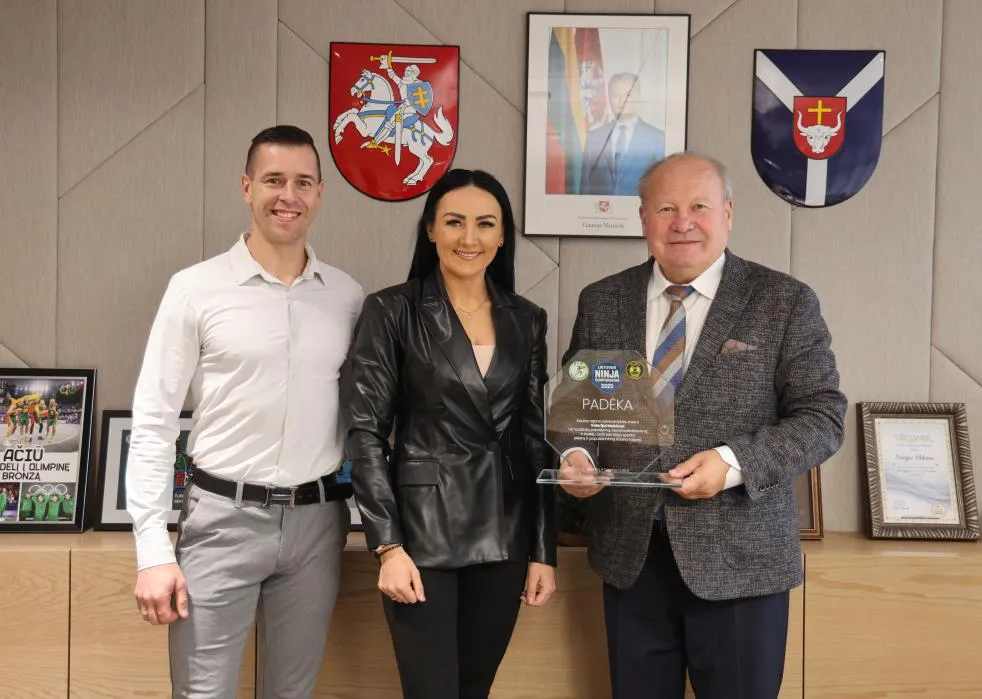 Pasaulio vicečempionai dėkojo už indėlį OCR ir Ninja sporto plėtrą / KRS nuotr.