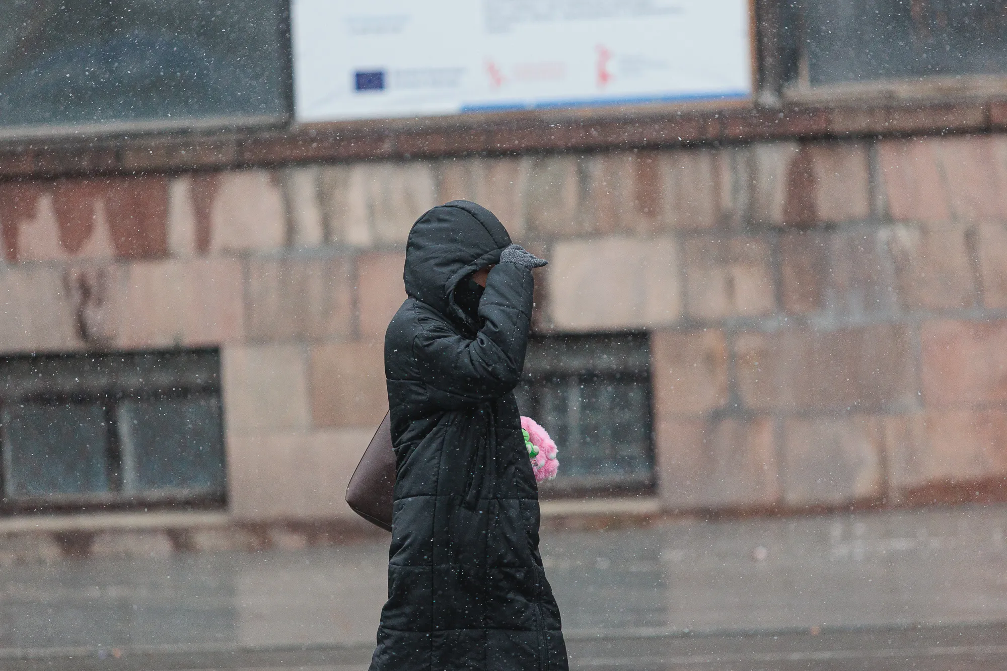 Sniegas Kaune / R. Tenio nuotr.