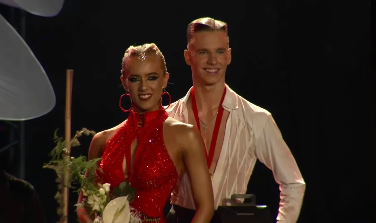 Liepa Rudnickaitė ir Kristupas Milinskas / LSŠF nuotr.