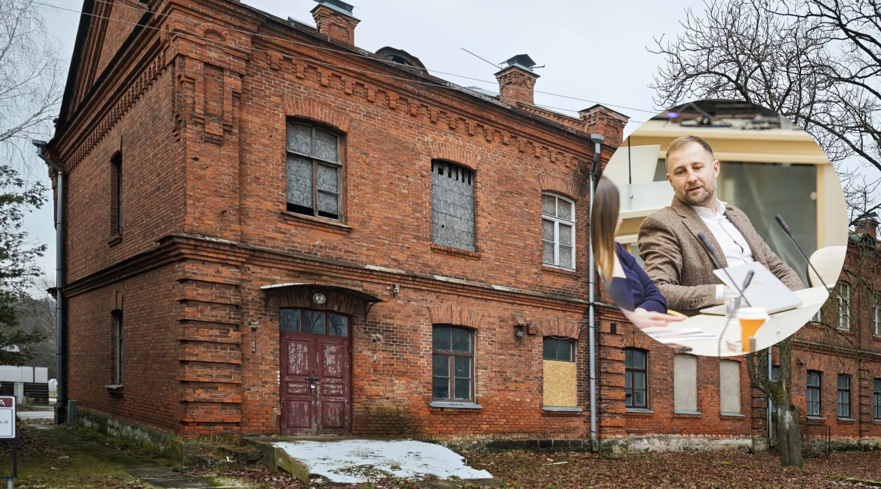 Š. Matijošaitis, Perlojos g. 28 pastatas/ „Kas vyksta Kaune“ montažas