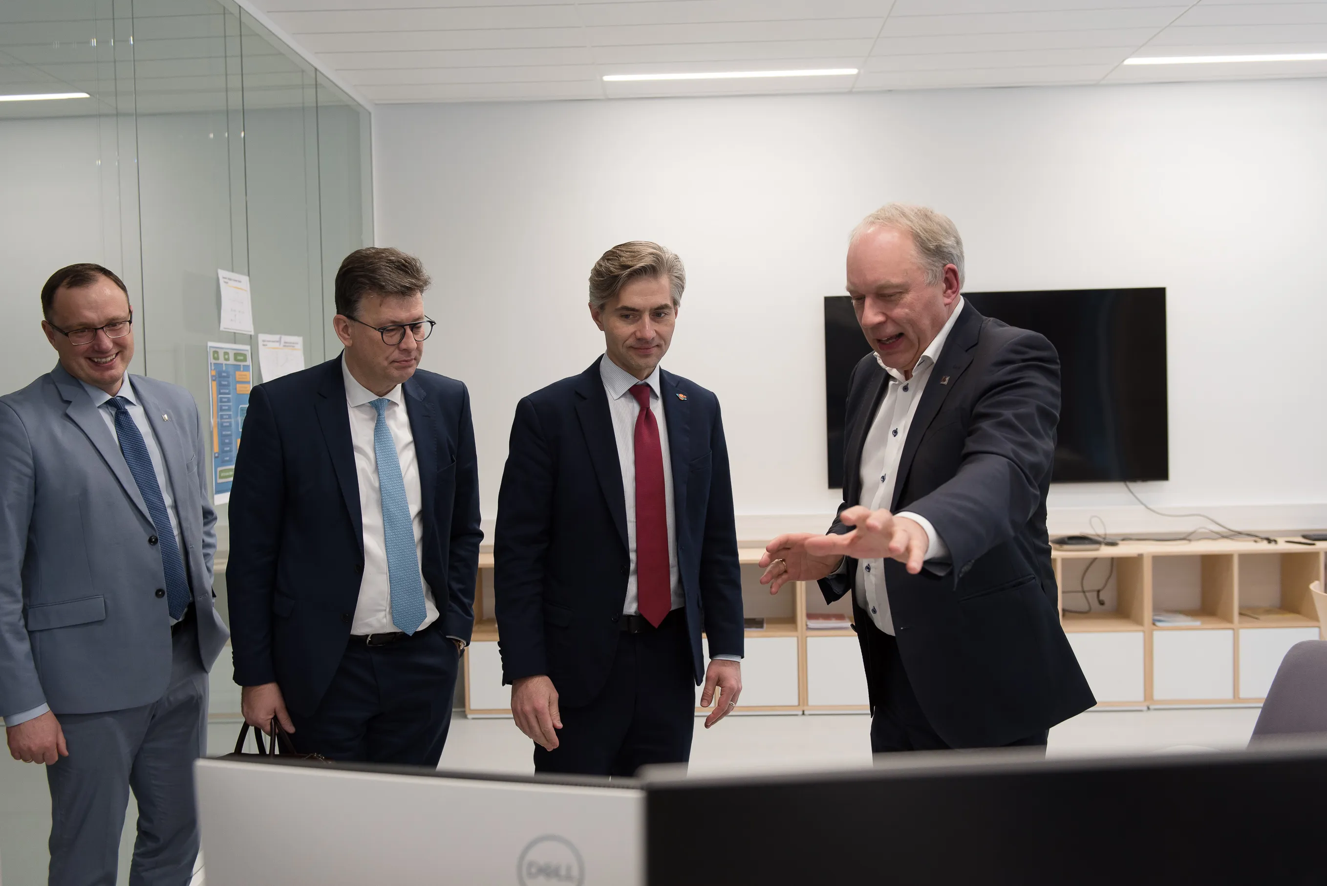 Ministro vizitas KTU / KTU nuotr.