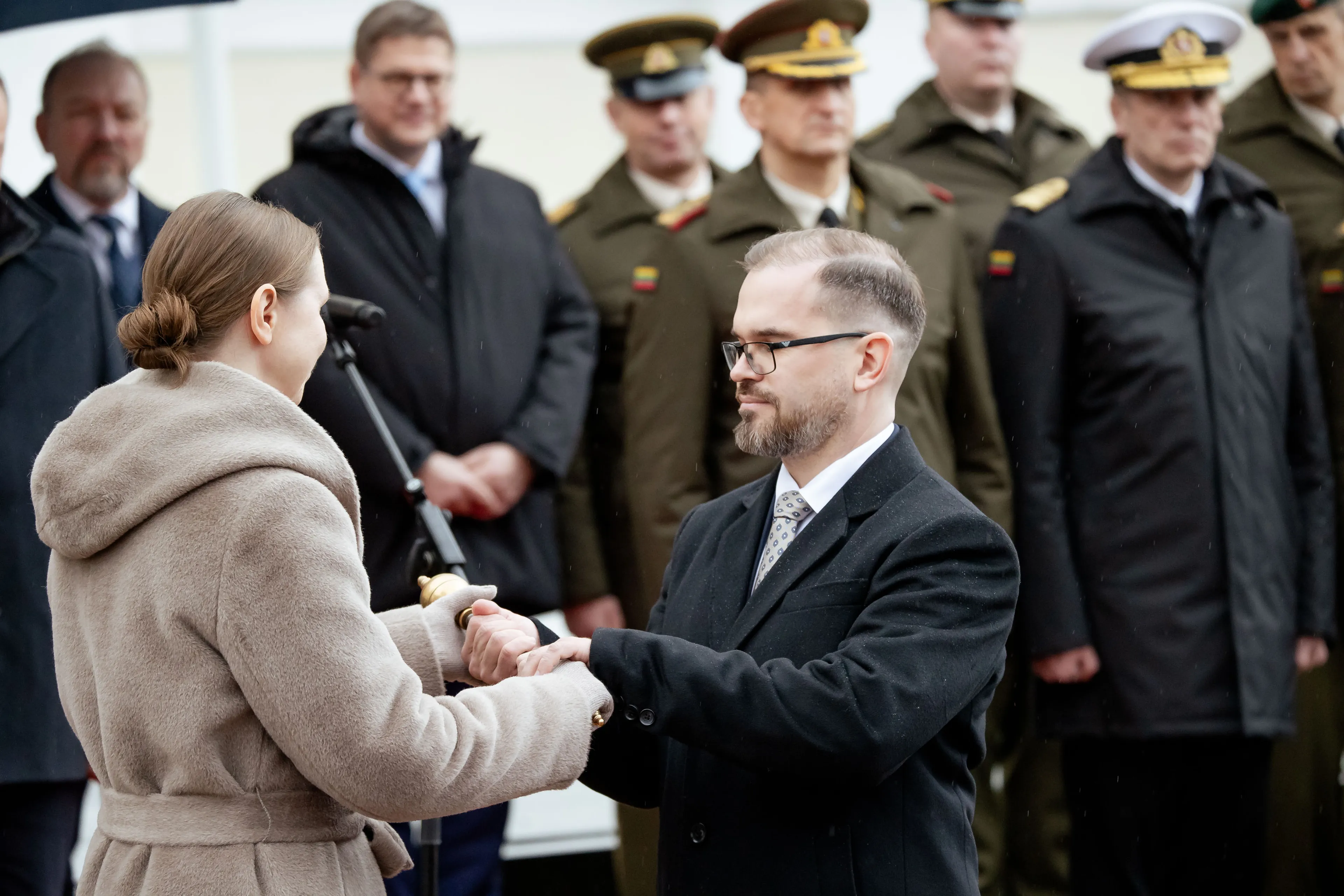 Dovilė Šakalienė ir Robertas Kaunas / ELTOS nuotr.