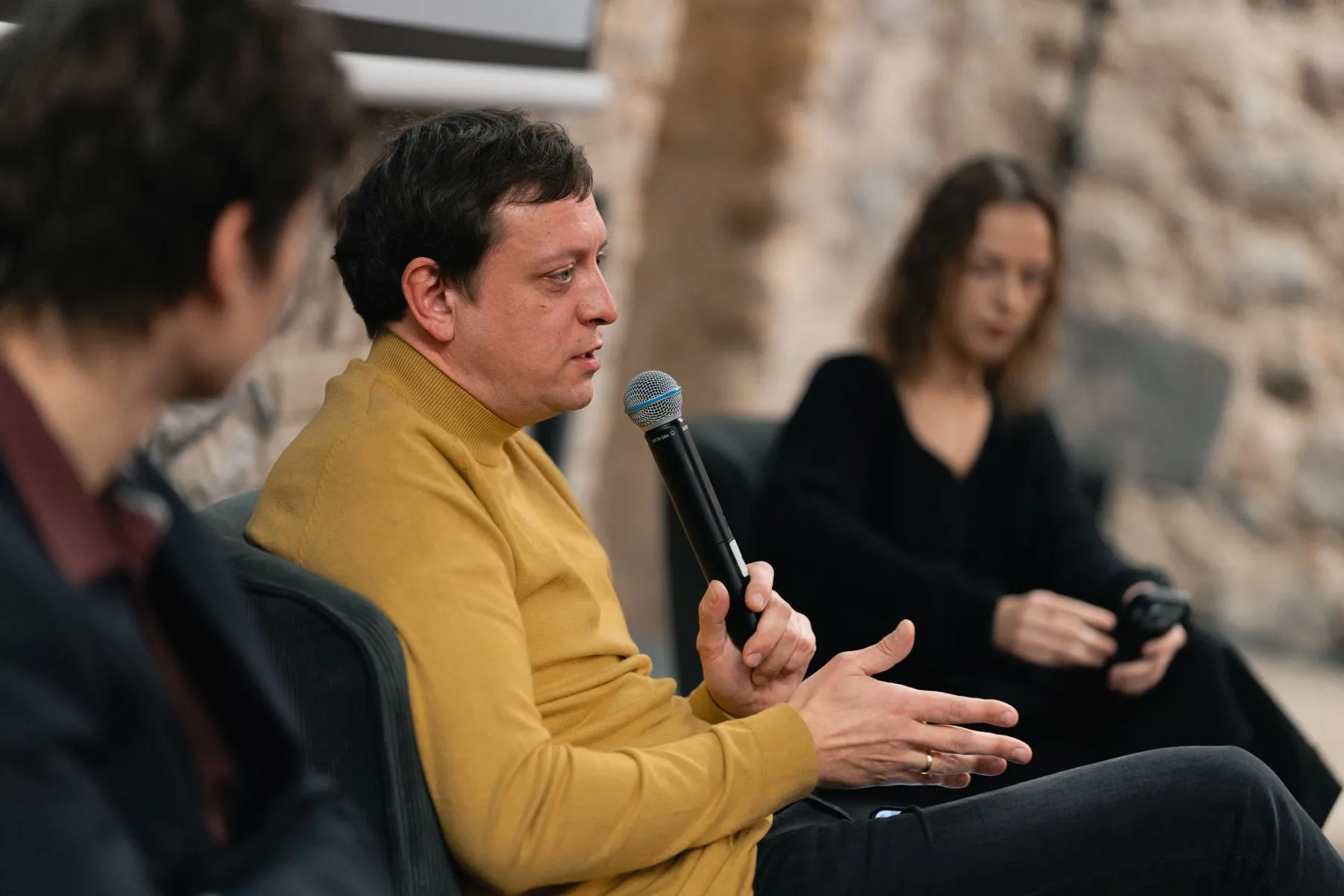 Žurnalistinio tyrimo išankstinė premjera „Sienos“ ir „Laisvės TV“ bendruomenei / A. Švitros nuotr.