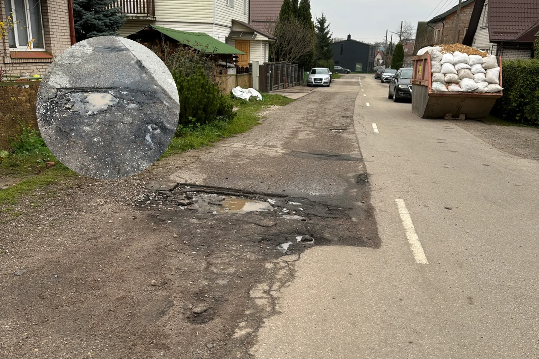 Duobė Vijoklių gatvėje