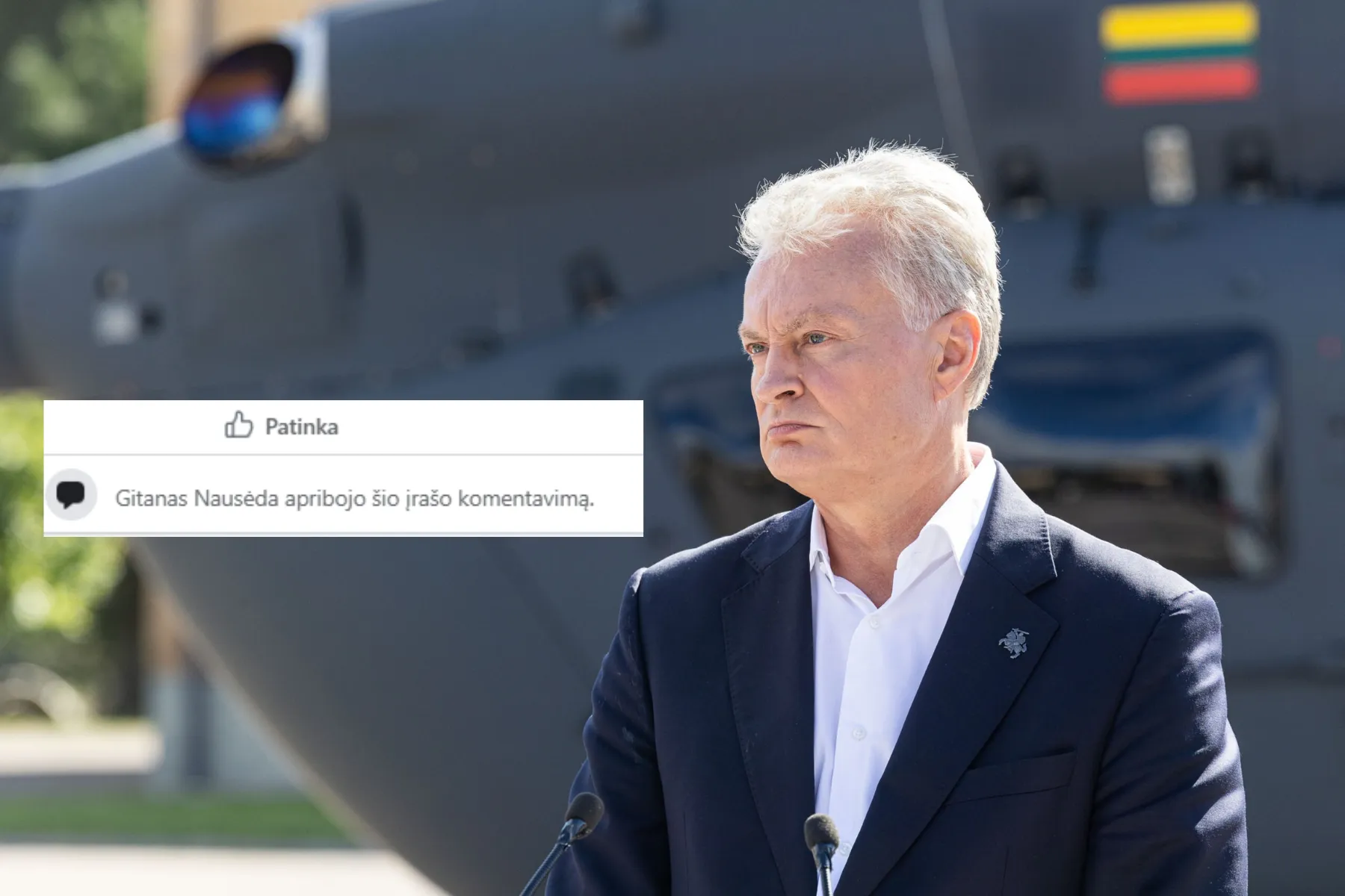 Gitanas Nausėda / BNS ir Facebook nuotr.