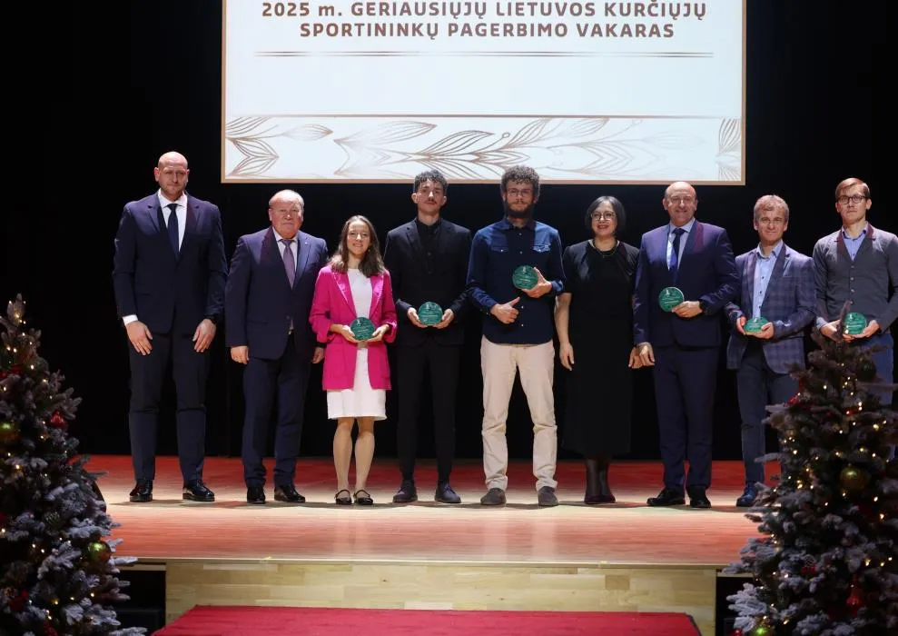 Raudondvario dvare pagerbti kurtieji sportininkai / KRS nuotr.