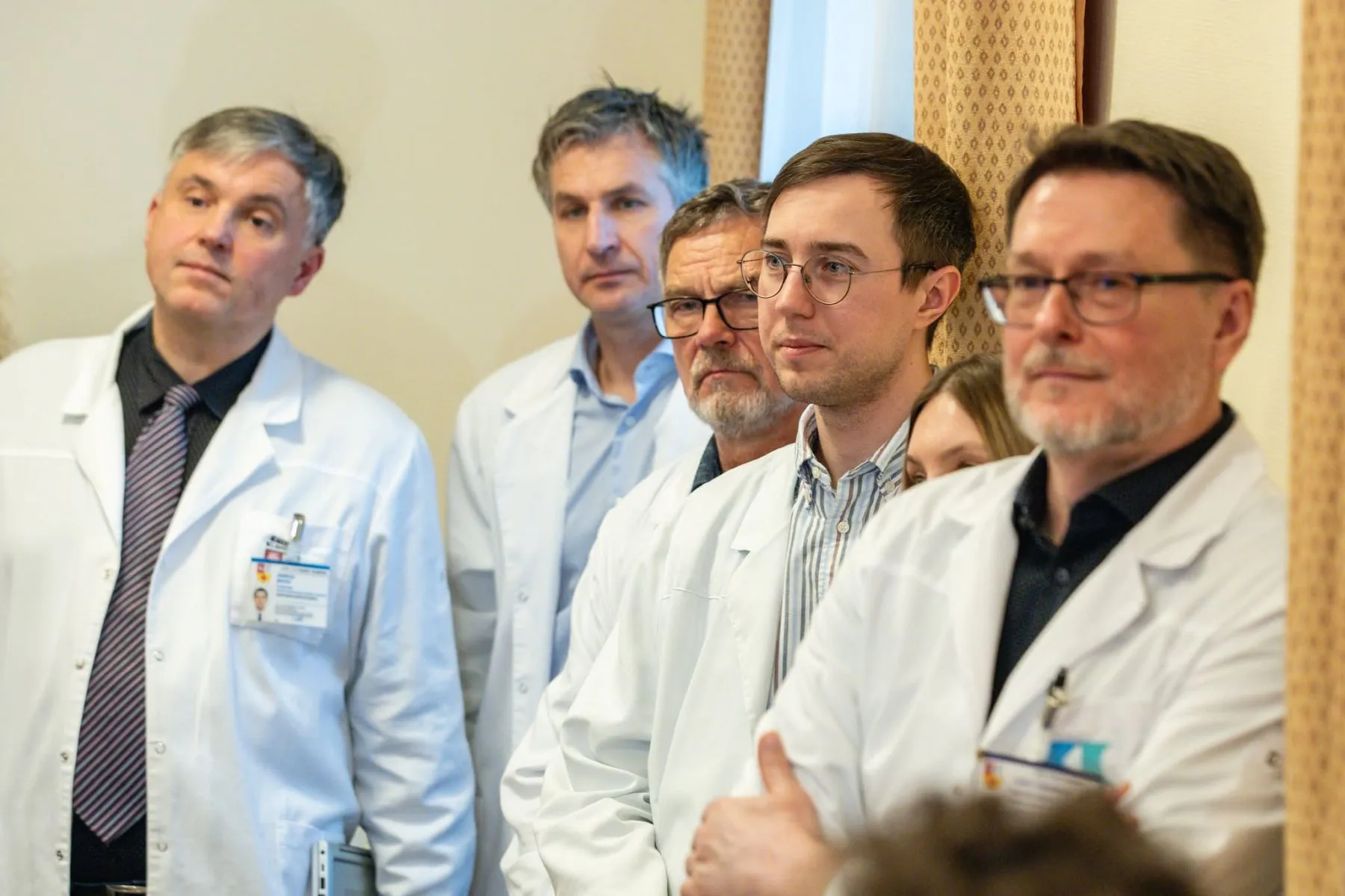 Kauno klinikose viešėjo medikai iš Ukrainos / Kauno klinikų nuotr.