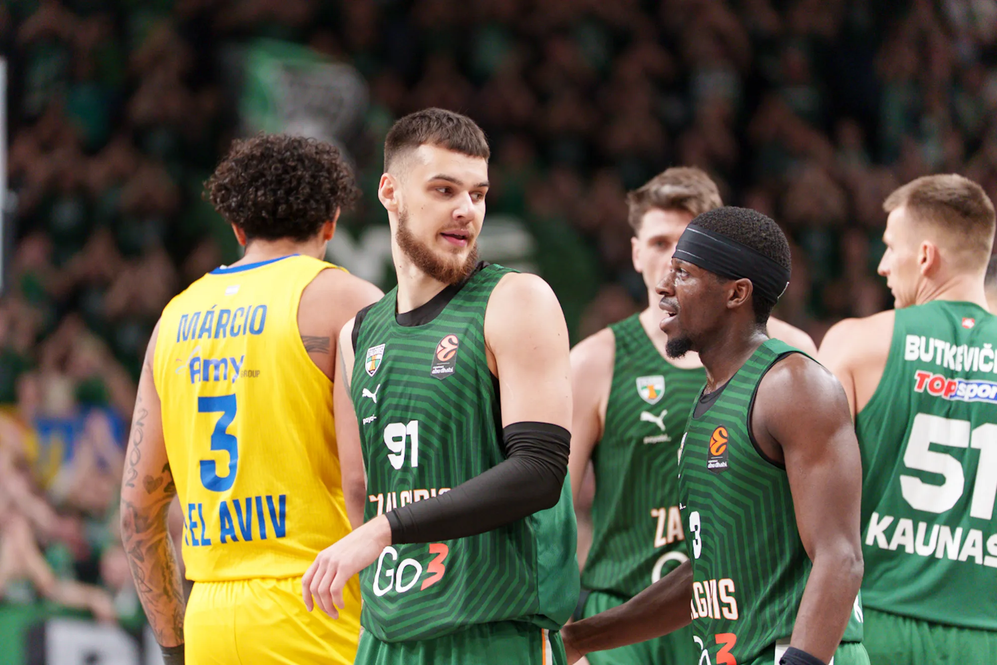 Žalgiris - Maccabi / R. Tenio nuotr.