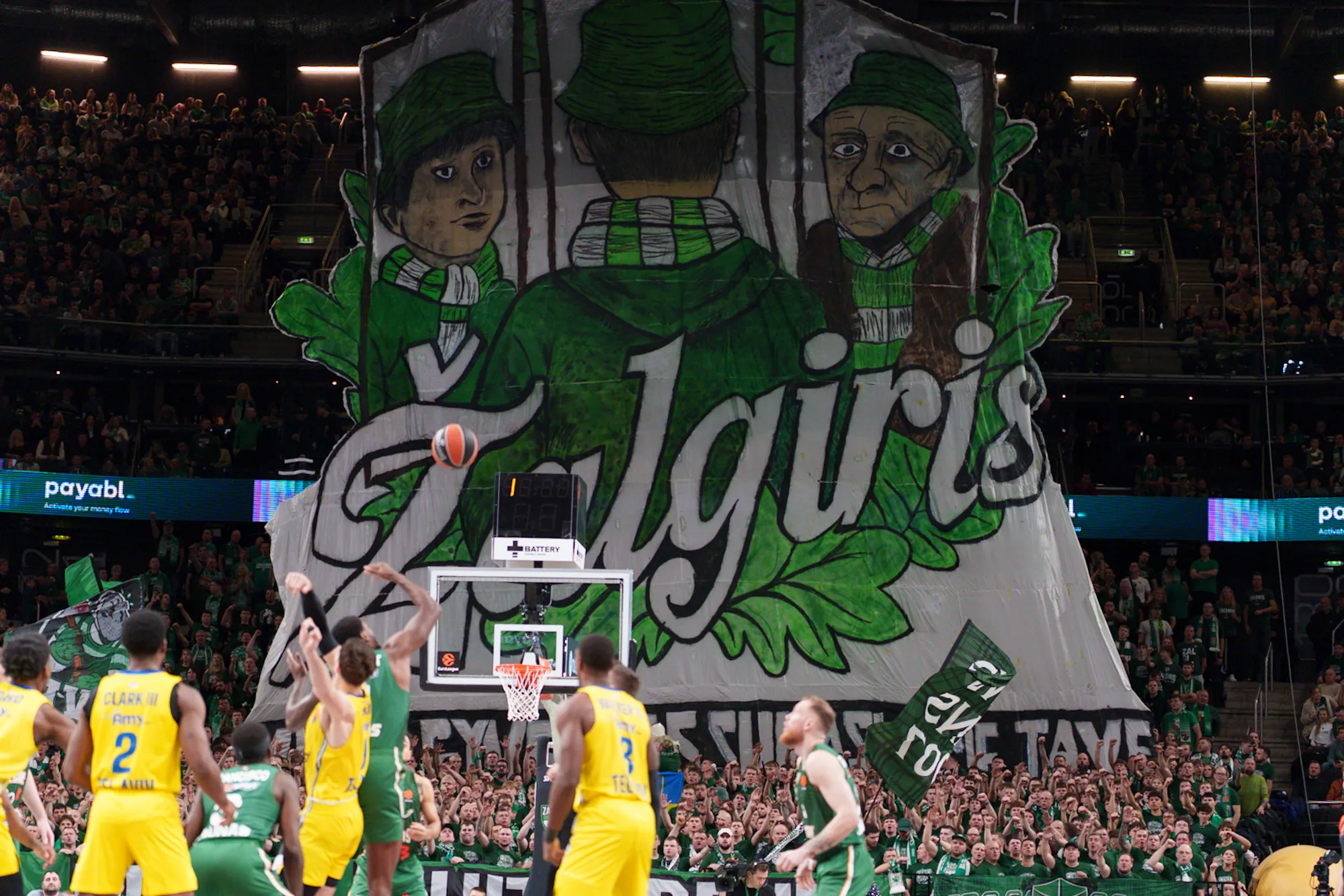 Žalgiris - Maccabi / R. Tenio nuotr.