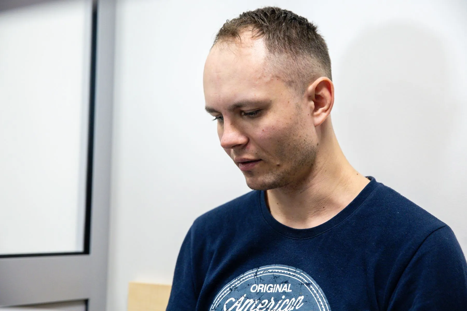 Į Kauno apylinkės teismą pristatytas B. Mikutavičius / T. Biliūno, BNS nuotr.