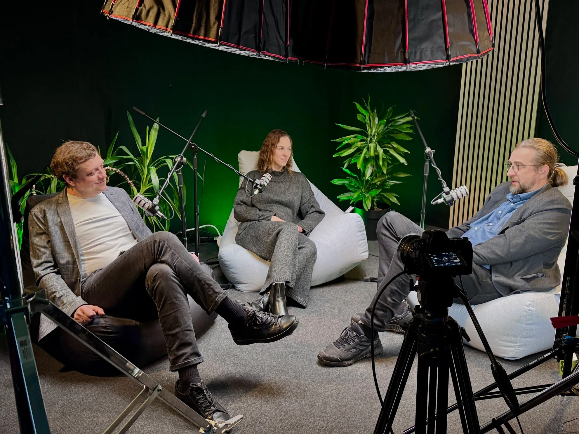 M. Krancevičiūtė, N. Povilatis ir V. Pilkauskas / Kas vyksta Kaune nuotr.