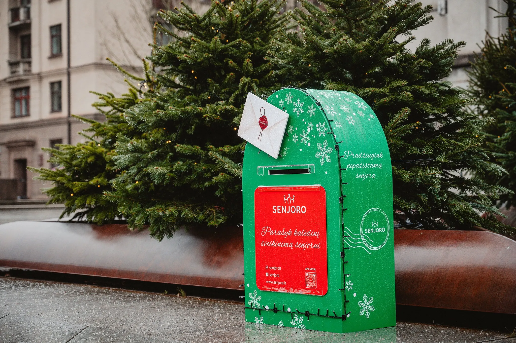 Kalėdinis senjorų paštas / SENJORO organizacijos nuotr.