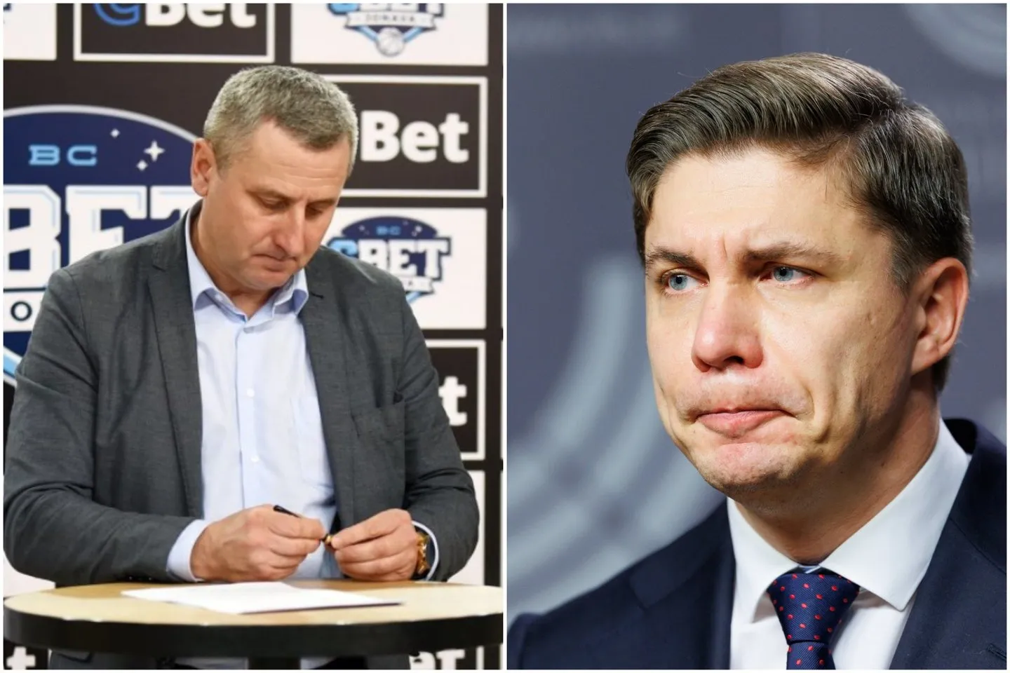 Neblaivus prie vairo įkliuvęs V. Vaškevičius turės pokalbį su Jonavos meru / Lrytas koliažas