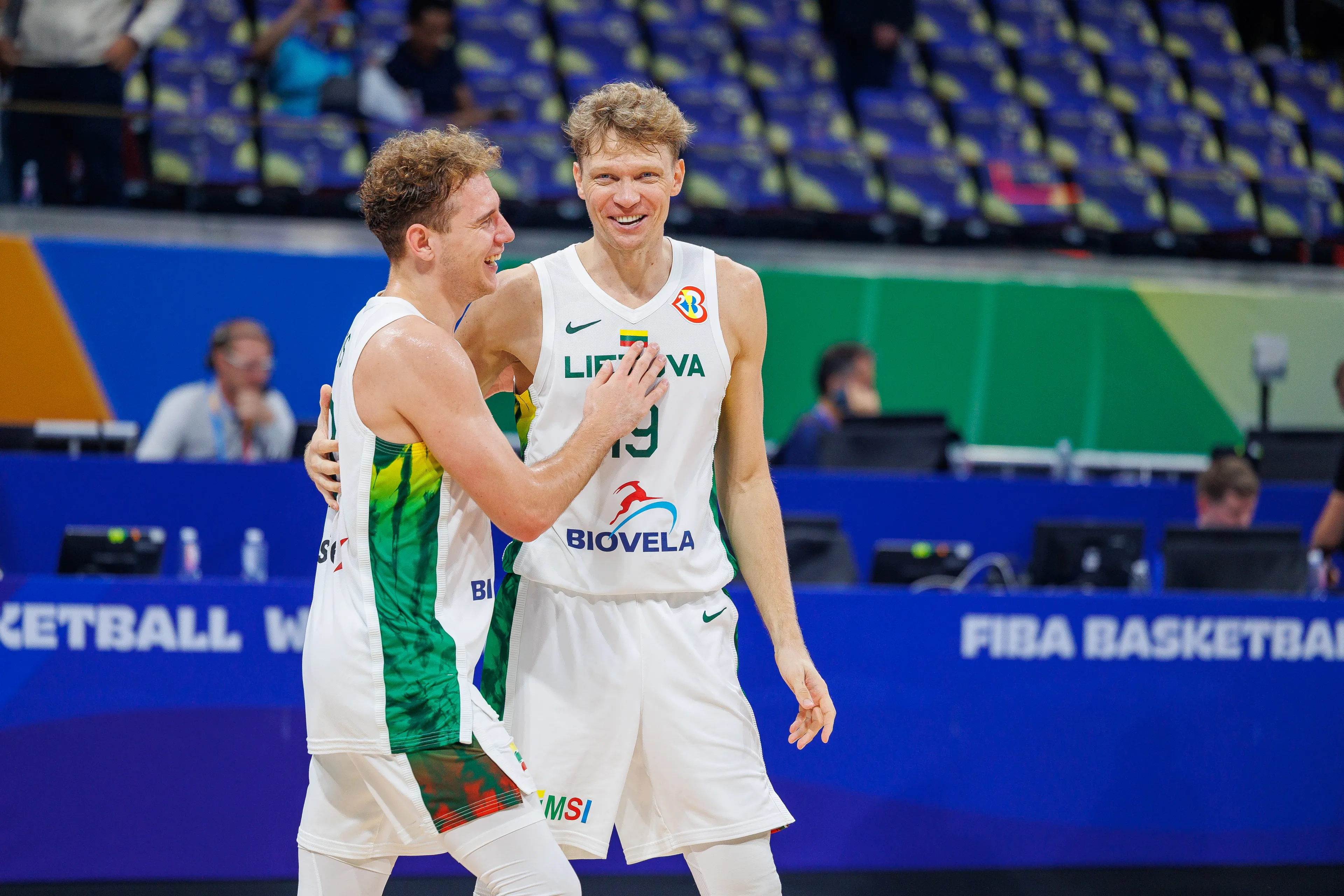 Mindaugas Kuzminskas ir Rokas Jokubaitis / E. Ovčarenko nuotr.