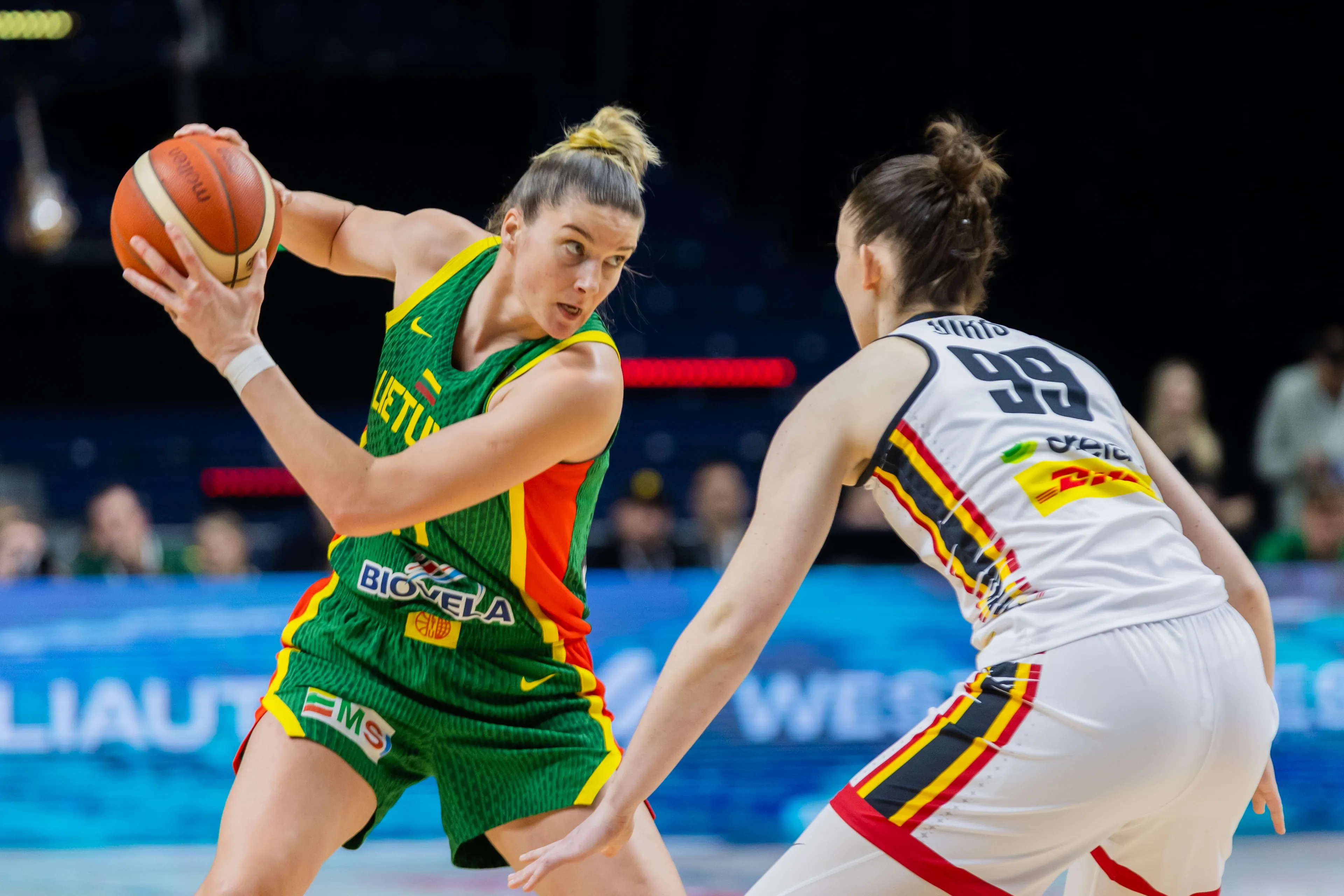 Europos moterų krepšinio čempionato atrankos rungtynės: Lietuva – Belgija