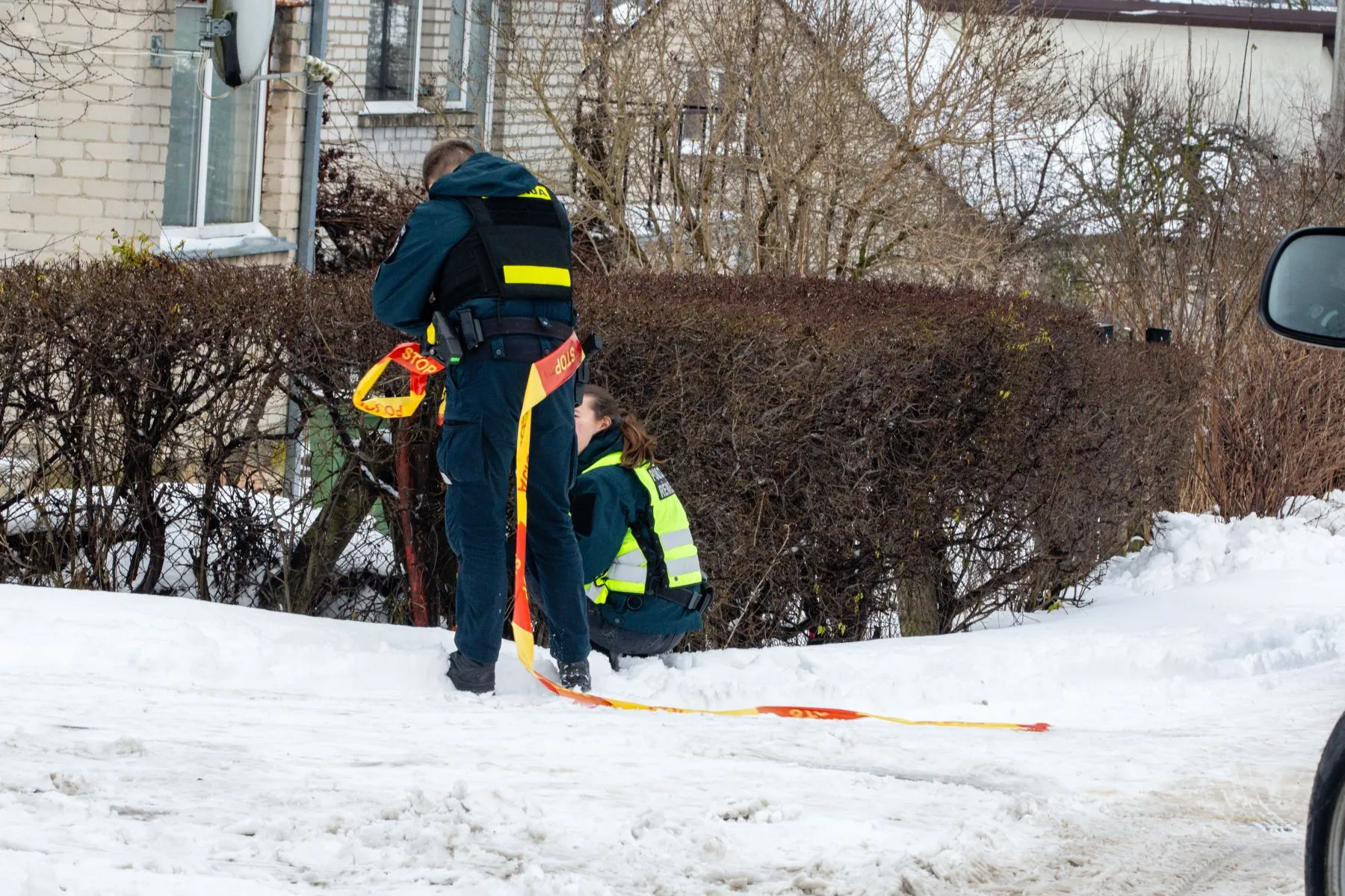 Žmogžudystė Endriejevo gatvėje Kaune / BNS nuotr.