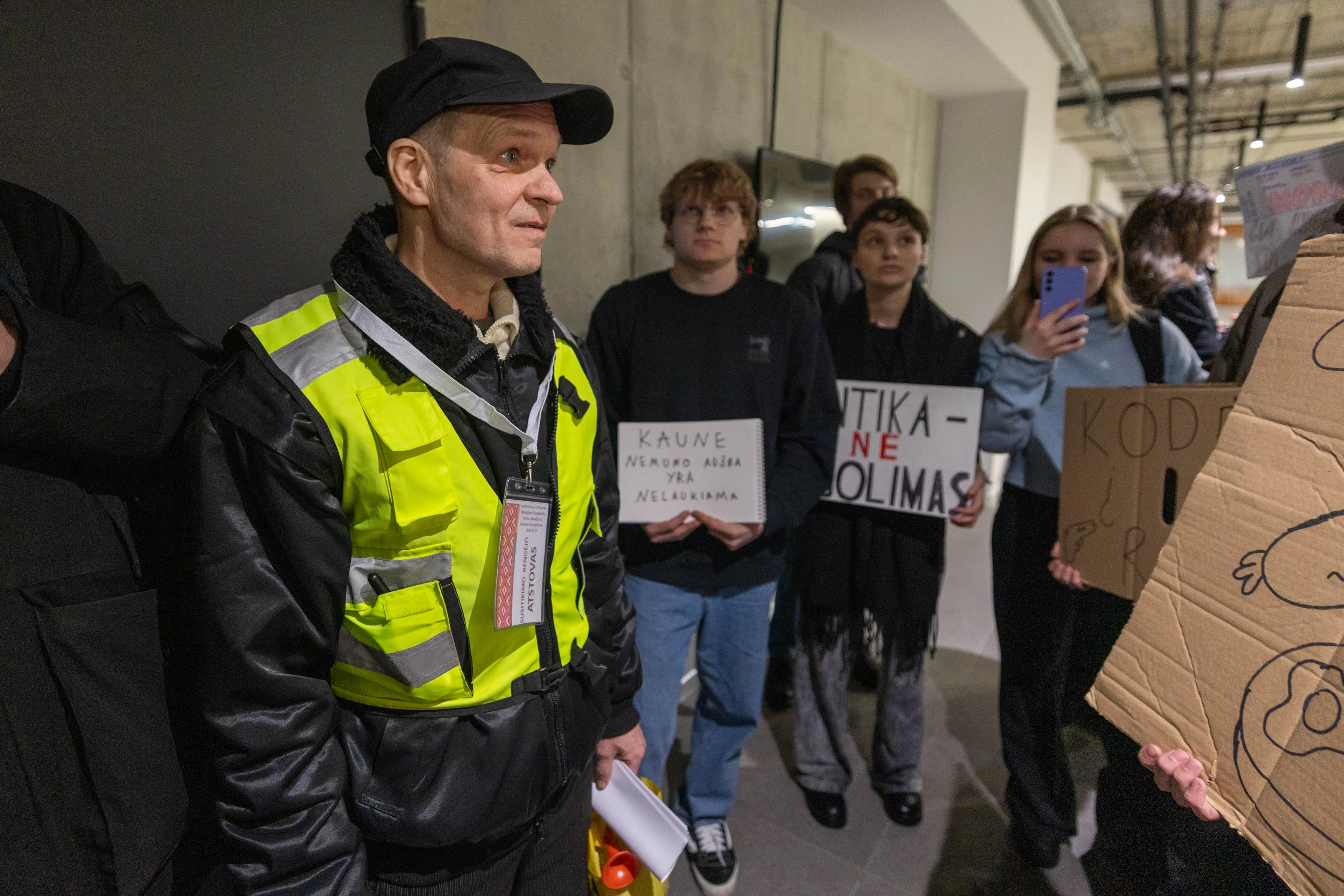 Remigijaus Žemaitaičio susitikimas Kaune / T. Biliūno / BNS nuotr.