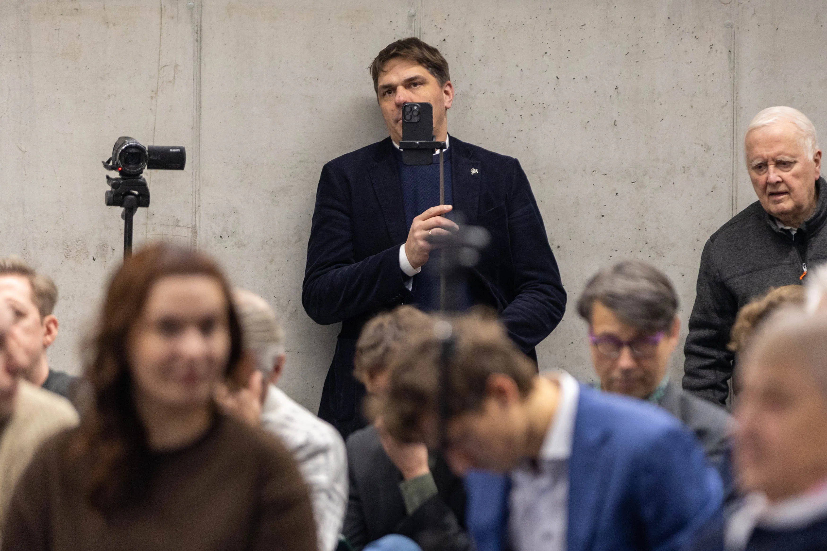 Remigijaus Žemaitaičio susitikimas Kaune / T. Biliūno / BNS nuotr.