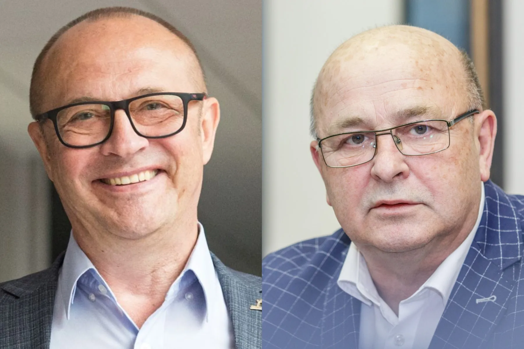 Ričardas Malinauskas ir Visvaldas Matijošaitis / R. Tenio nuotr.