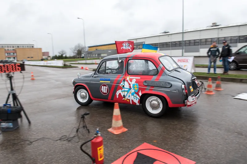 Veteranų slalomas / M. Tito ir M. Zinkevičiaus nuotr.