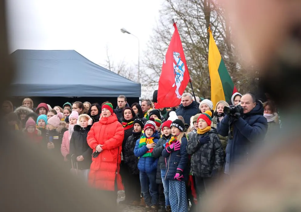 Atminties laužas Juragiuose / KRS nuotr.