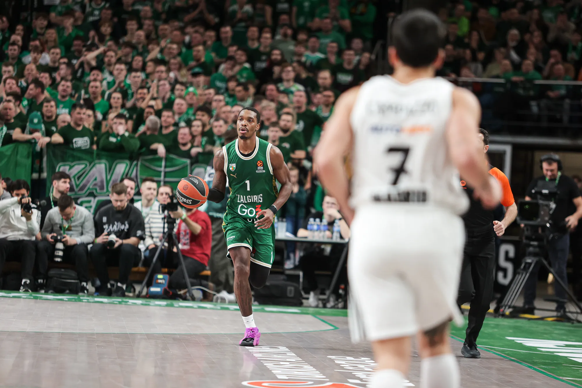 „Žalgiris“ – „Real“  / R. Tenio nuotr.