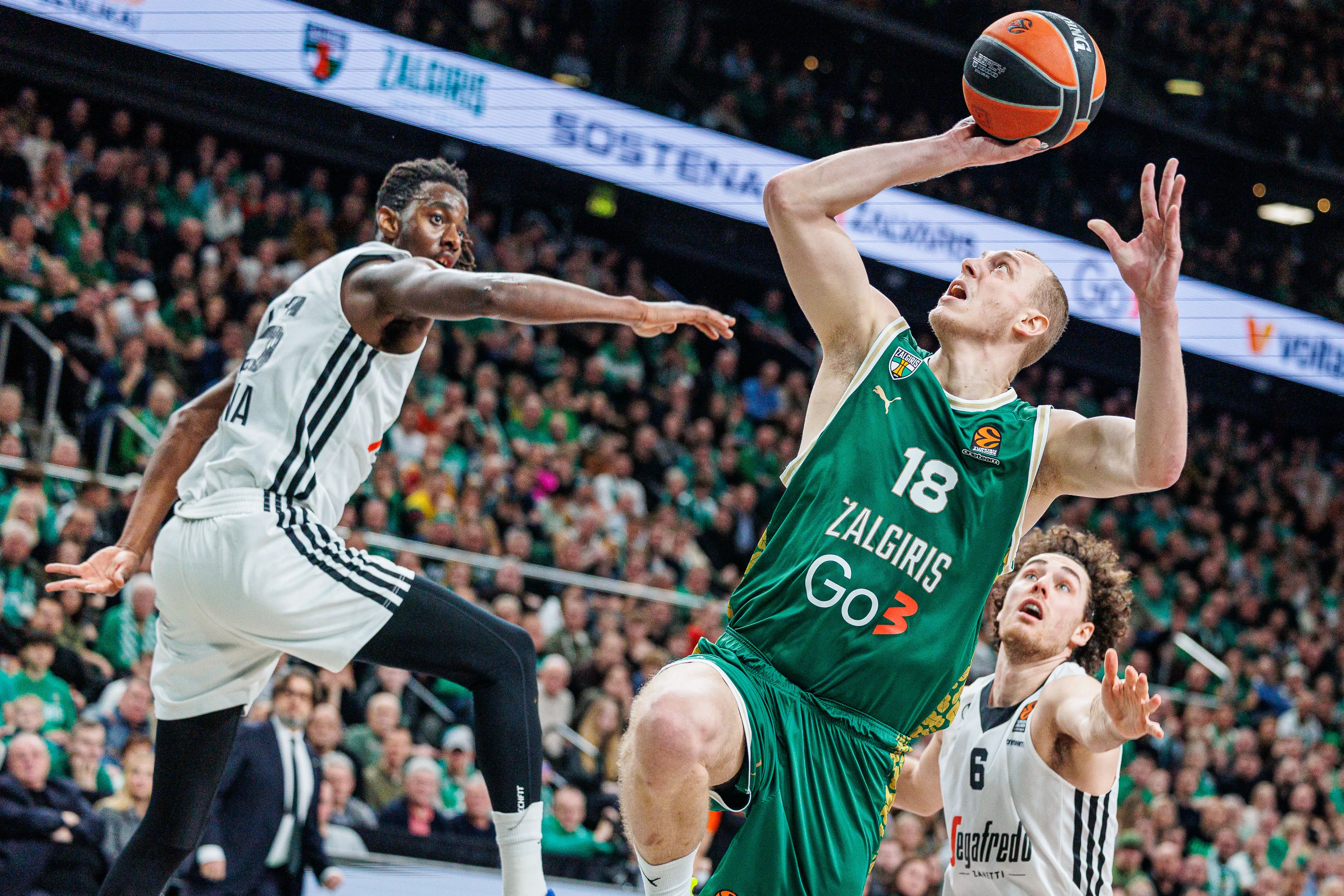 Kauno „Žalgiris“ – Bolonijos „Virtus“ / E. Ovčarenko / BNS nuotr.