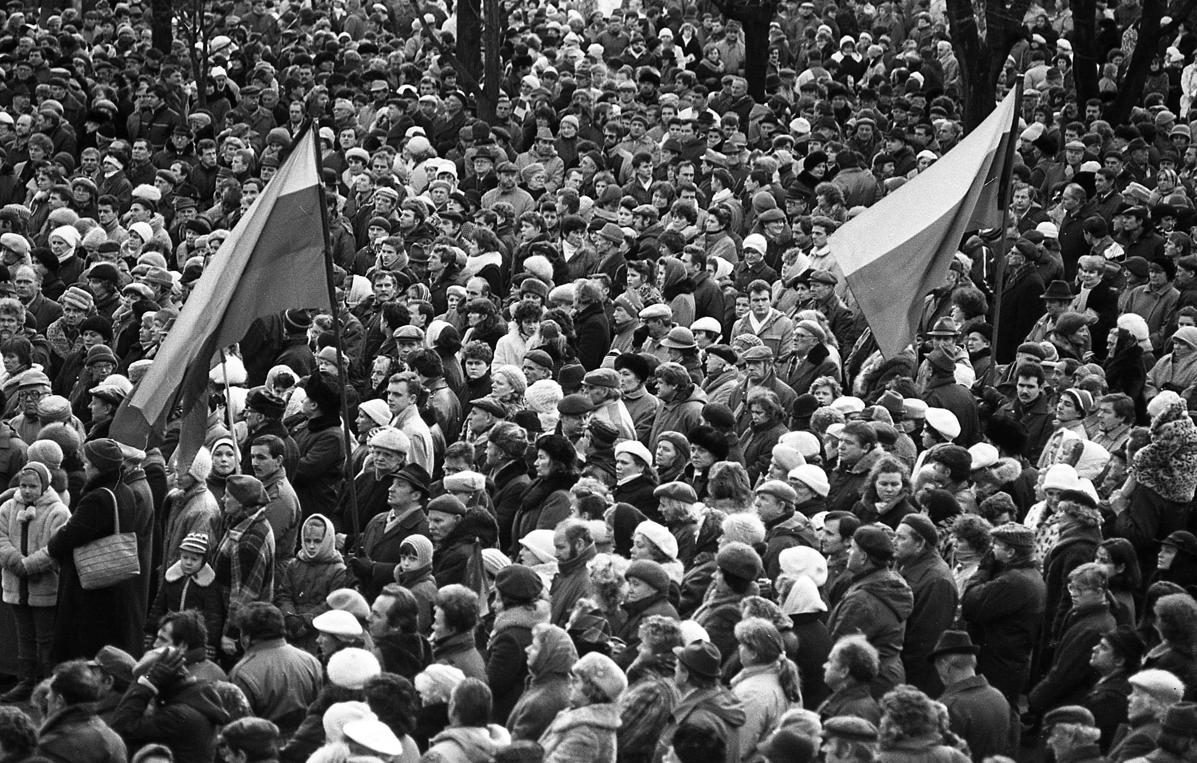 1991 metų sausio 13 diena Kaune / E. Katino nuotr.
