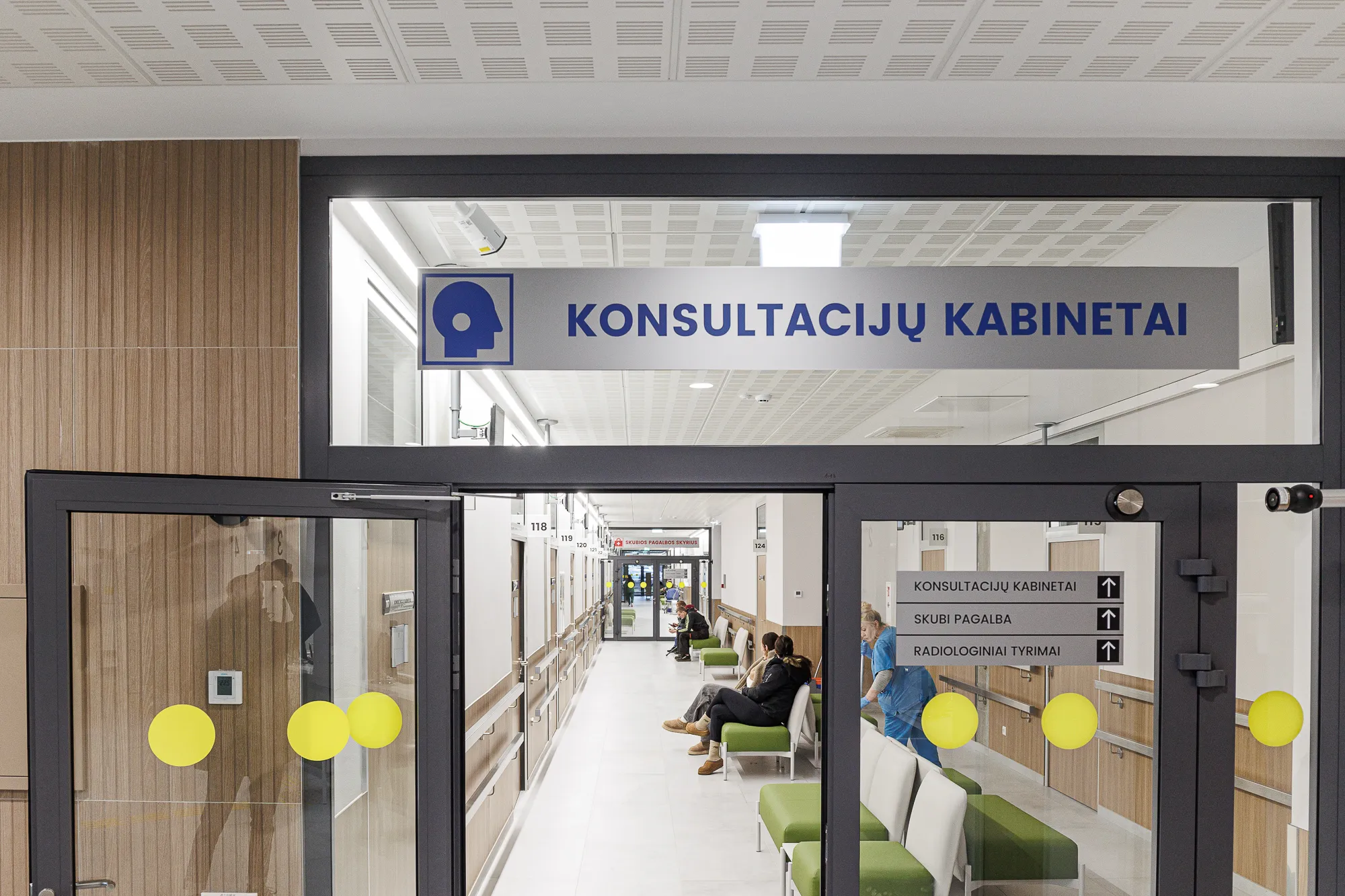 Skubios traumatologijos pagalbos skyrius / R. Tenio nuotr.