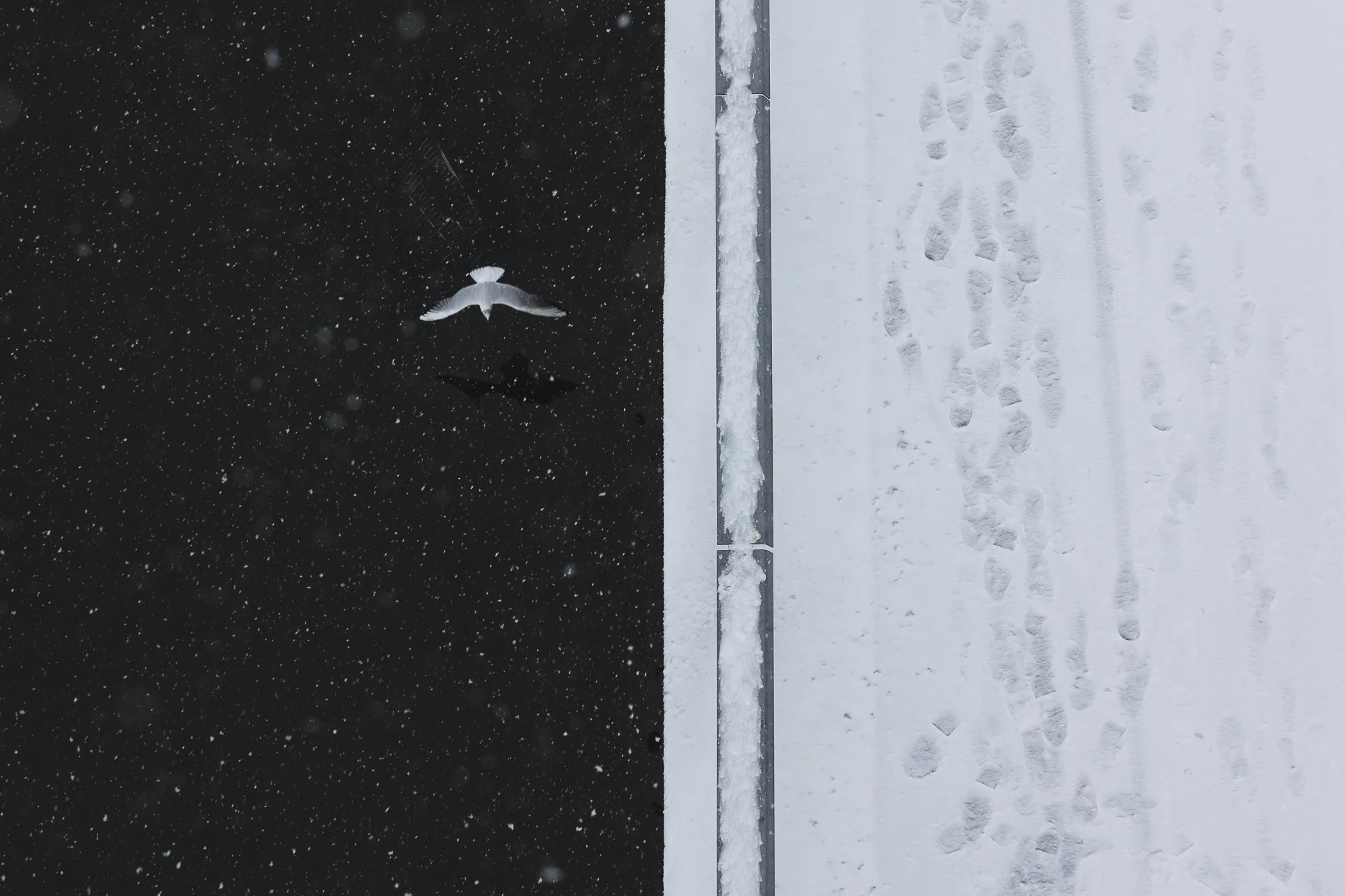 Žiemiškas oras Kaune / R. Tenio nuotr.