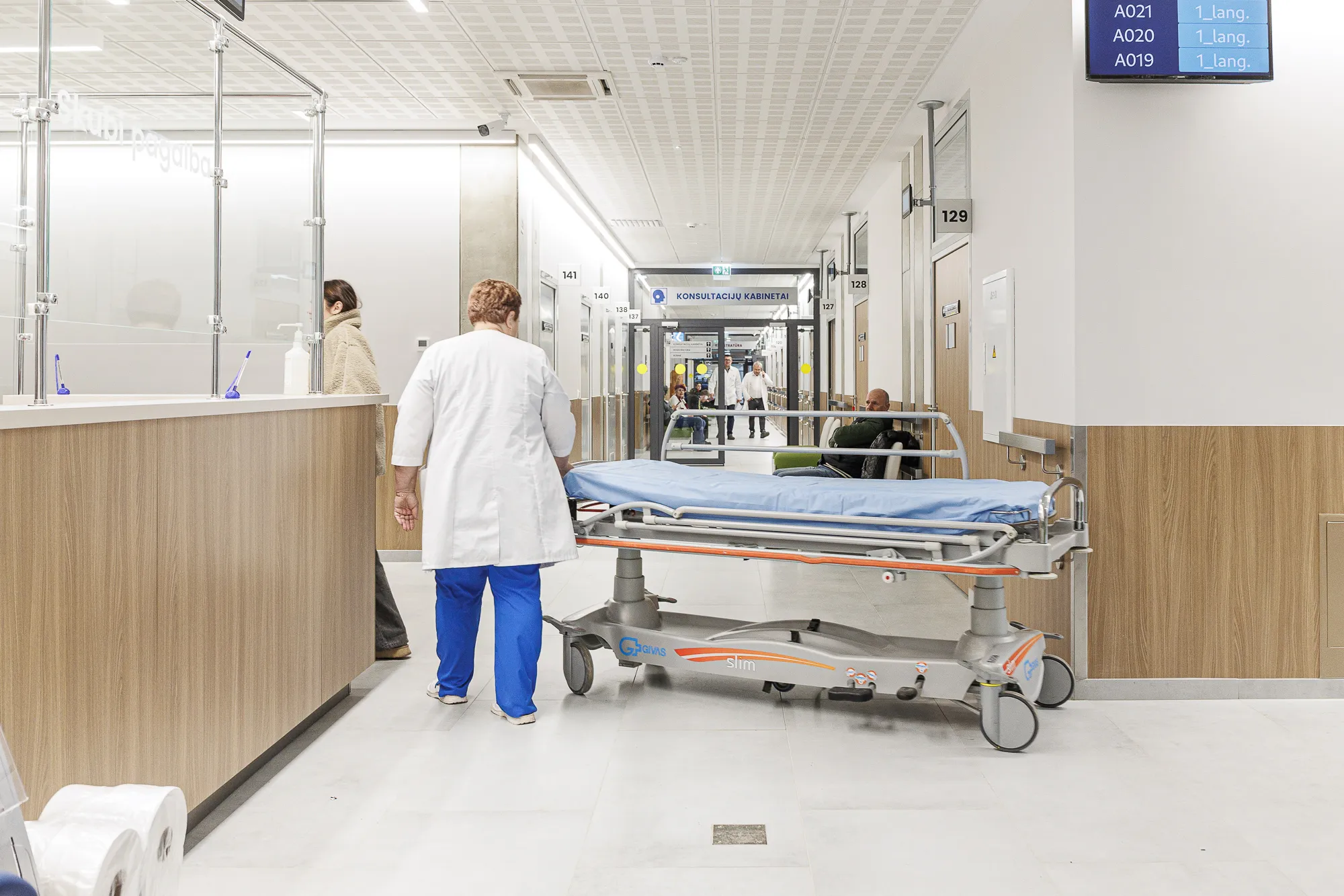 Skubios traumatologijos pagalbos skyrius / R. Tenio nuotr.