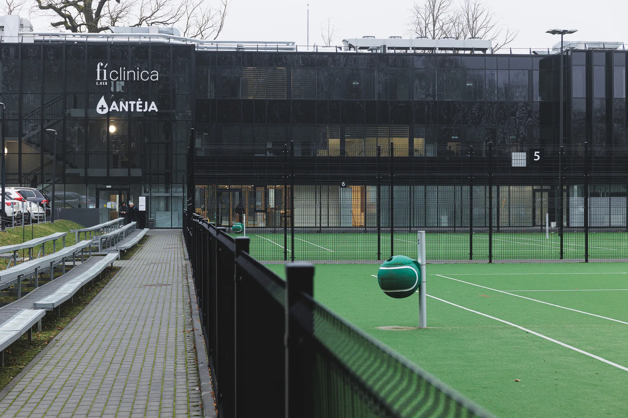 Teniso kortai Ąžuolyne / R. Tenio nuotr.