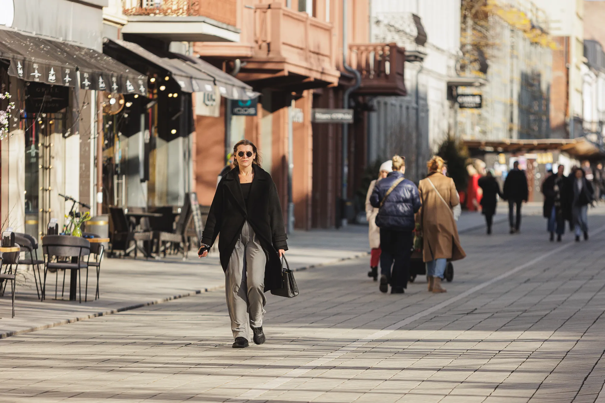 Pavasaris Laisvės alėjoje / R. Tenio nuotr.
