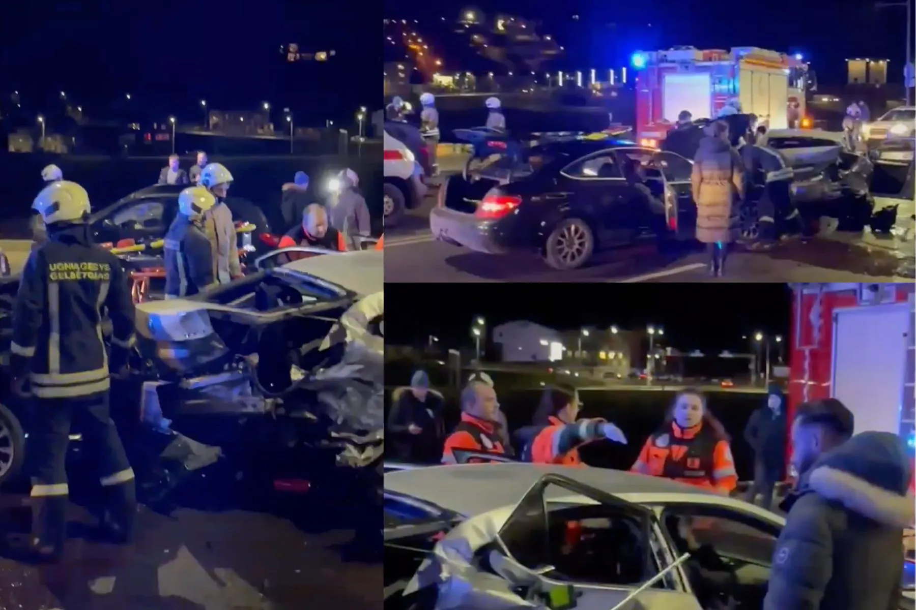 Avarija Karaliaus Mindaugo prospekte / Stopkadras