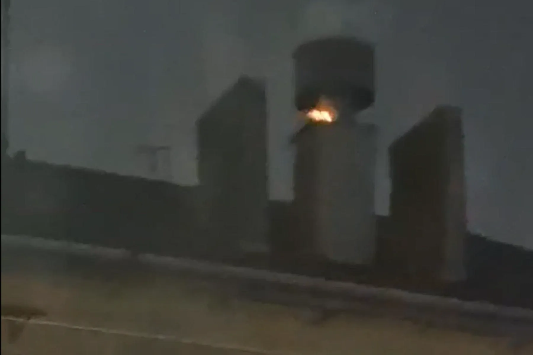 Gaisras Baršausko gatvėje