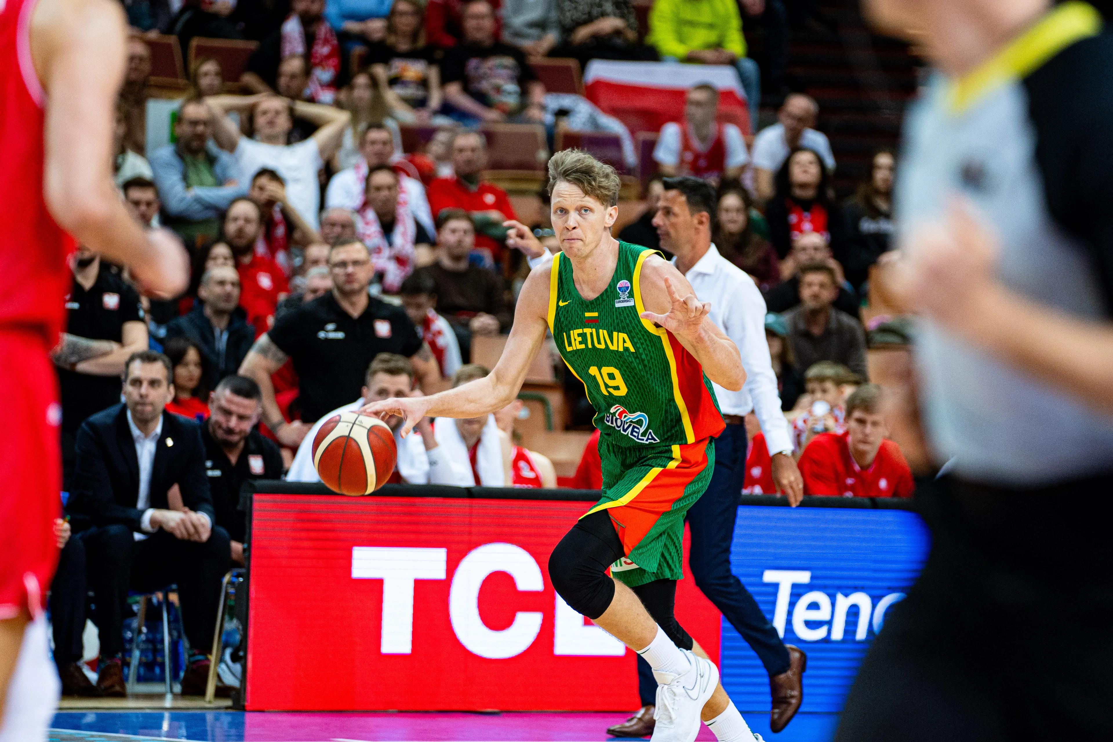 Europos čempionato atranka Lietuva-Lenkija / Ž. Vingelio / LKF nuotr.