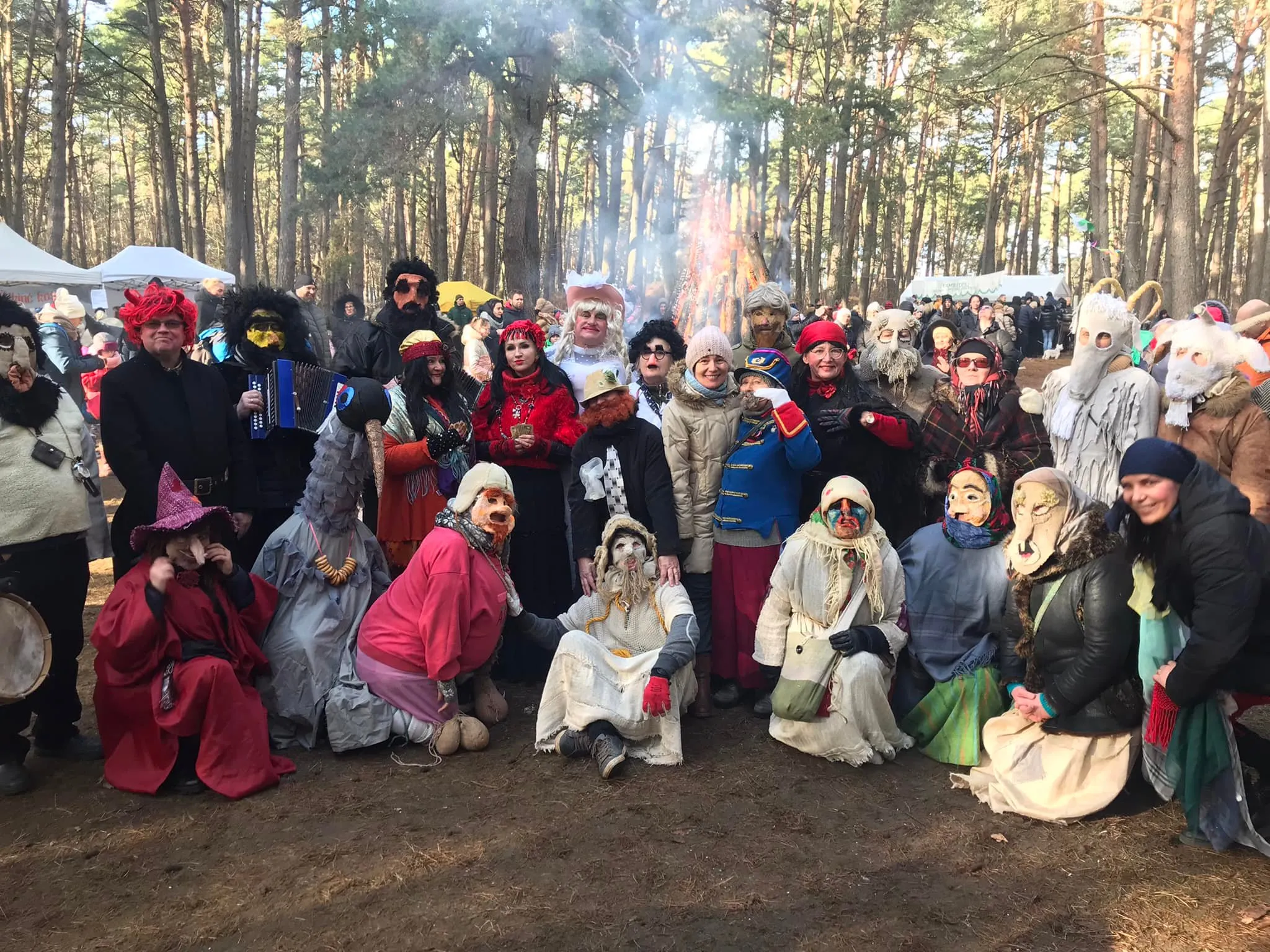 Lampėdžių bendruomenės centro rengiamos Užgavėnės./Organizatorių nuotr.