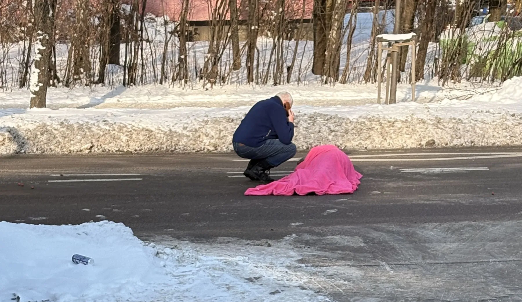Skaudi nelaimė V. Krėvės pr. / Skaitytojų nuotr.